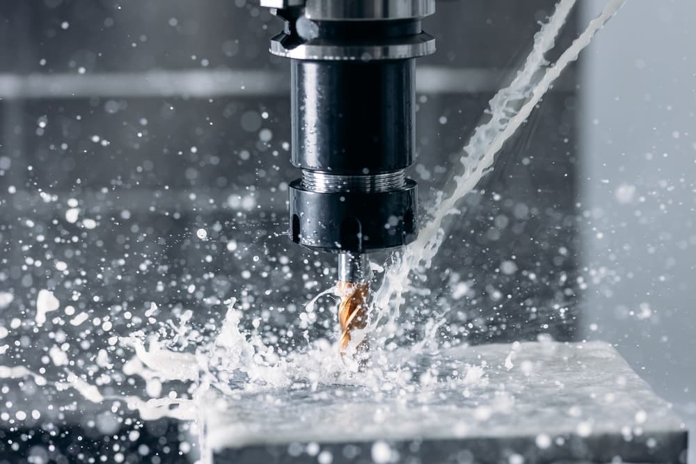 Precision machined metal component produced in the Willstec workshop